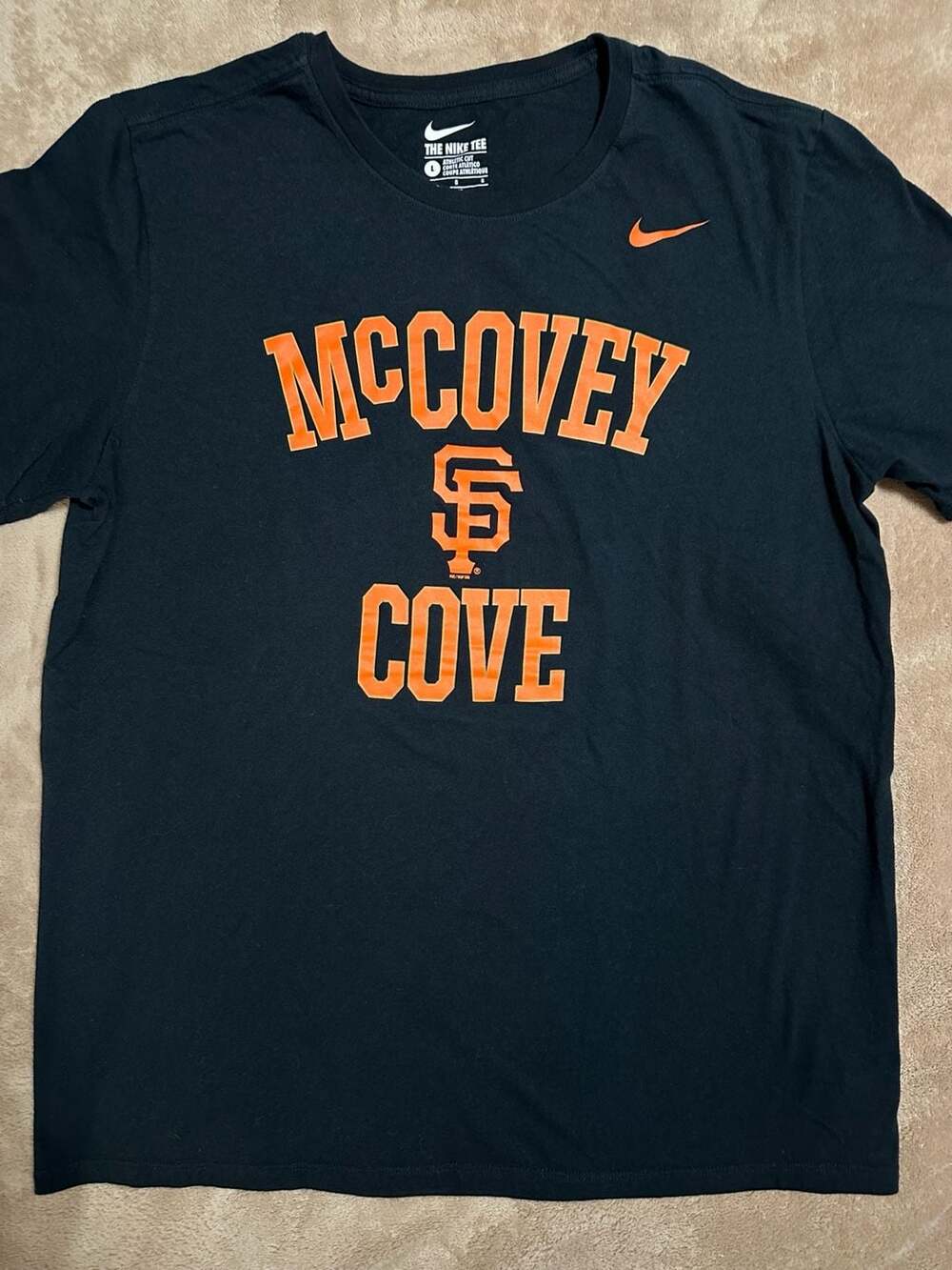 Nike San Francisco Giants McCovey Cove T-Shirt Size Large